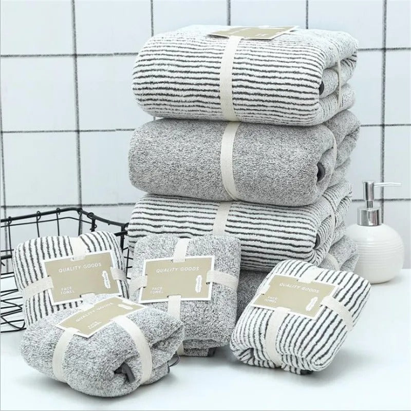 70x140cm Bamboo Charcoal Coral Velvet Bath Towel For Adult Soft Absorbent Bamboo Carbon Fiber Household Bathroom Towel Sets